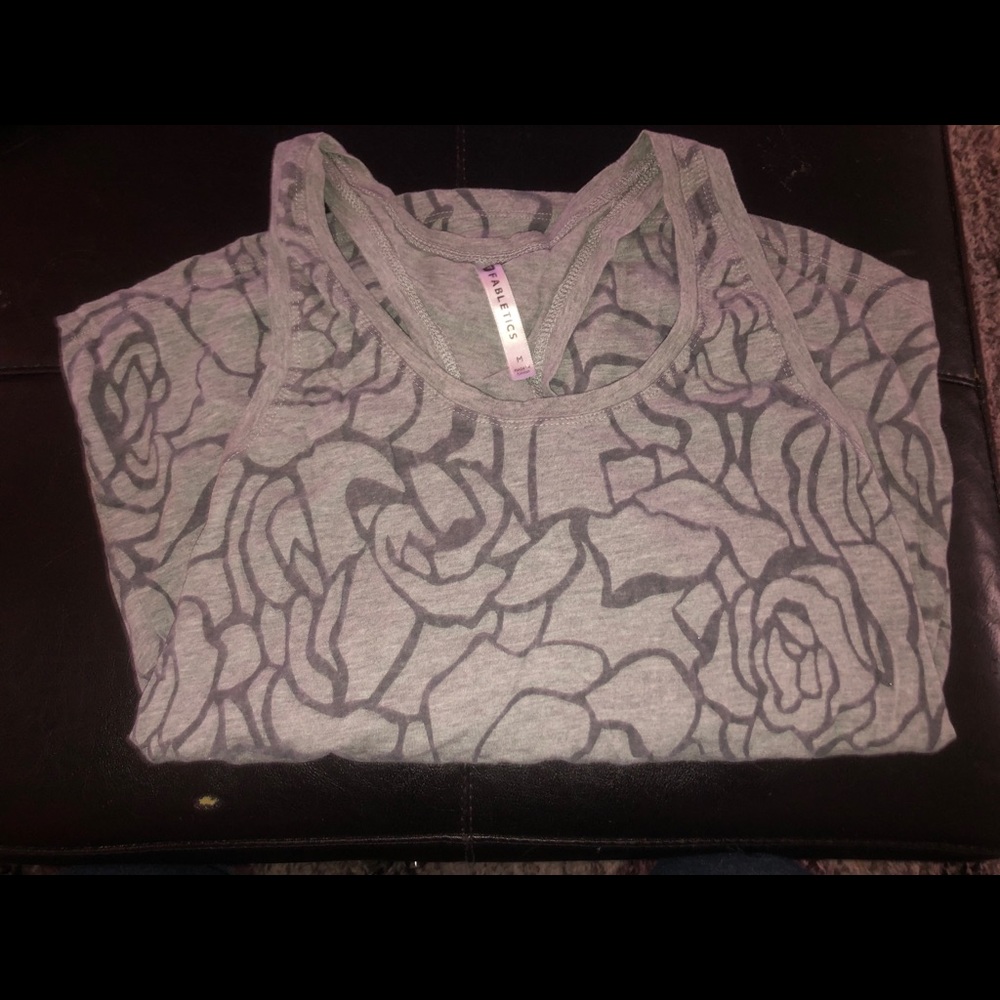Fabletics aventura velvet rose tank